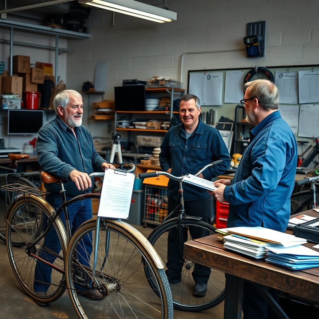 Avaliação de quadro de bicicleta