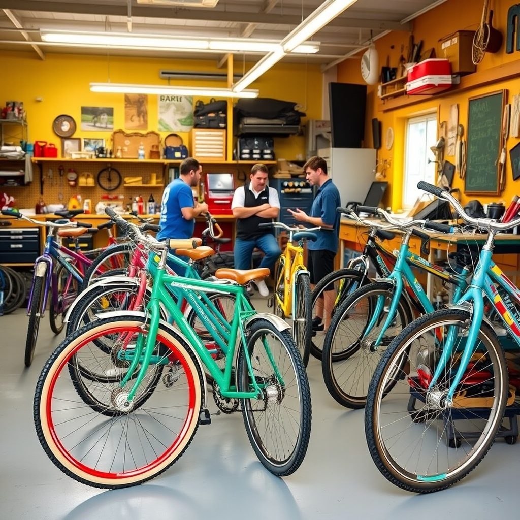 Pintura personalizada de bicicleta